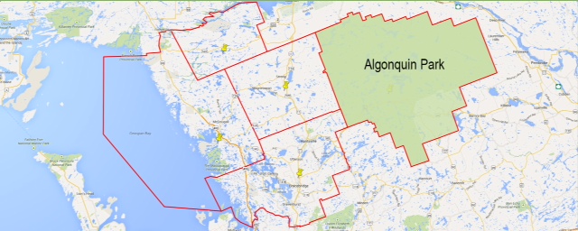 EE-Map-Algonquin-Park - The Great Canadian Wilderness