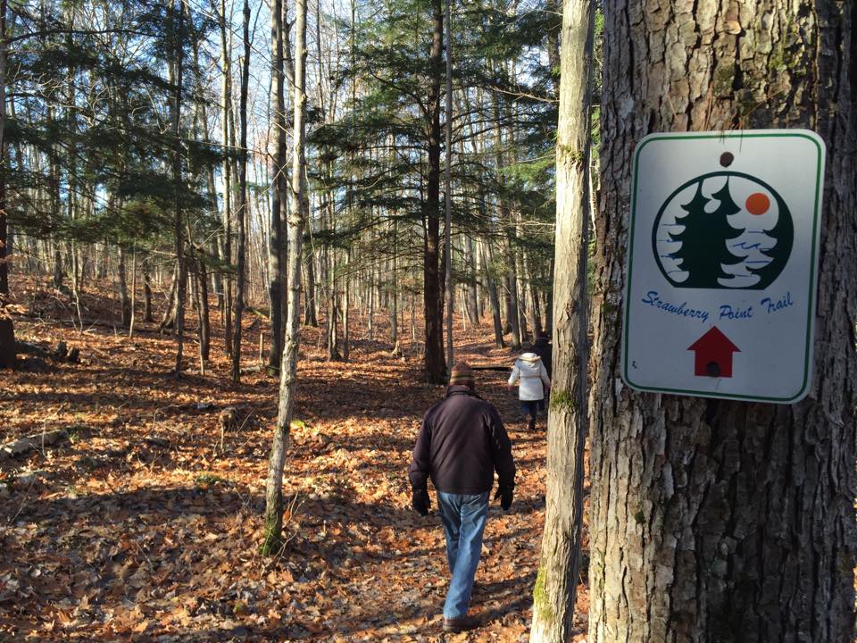 Strawbery Point Walk October 2014 Muskoka Ridge Trailer Park