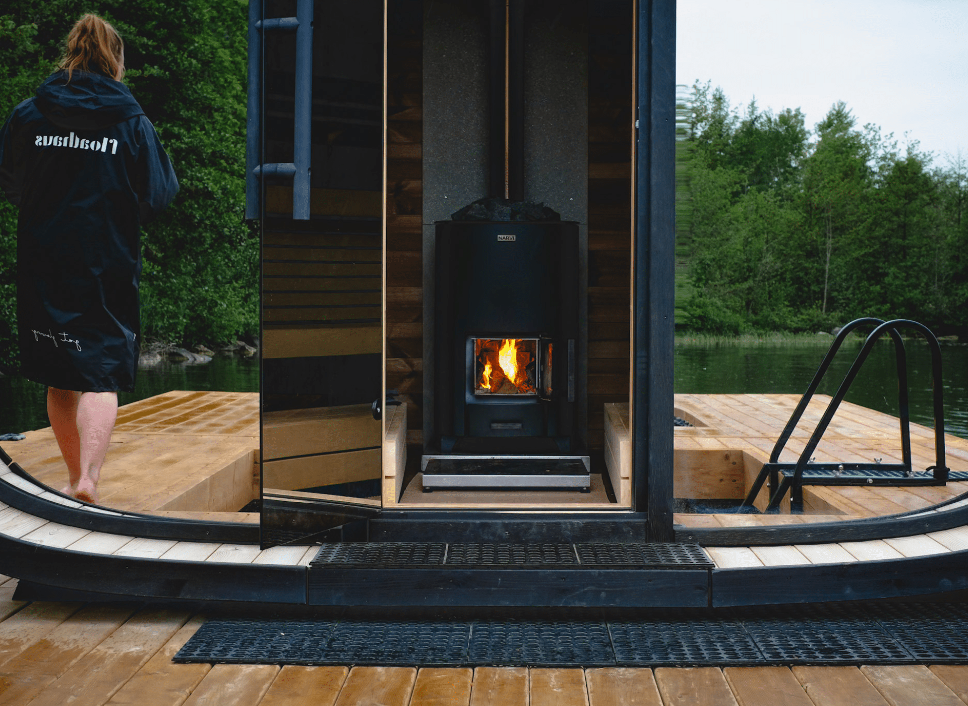 Floathaus Sauna