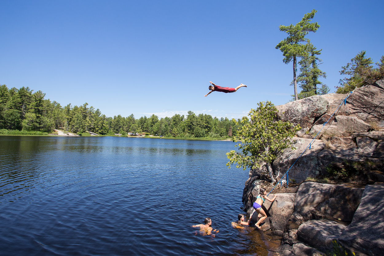 grundy cliff jumping