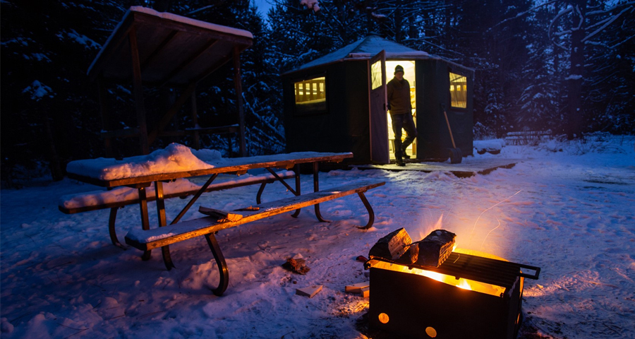 yurts in algonquin park