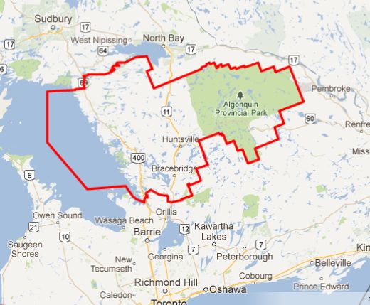 Directions To North Bay Ontario Maps And Directions - The Great Canadian Wilderness