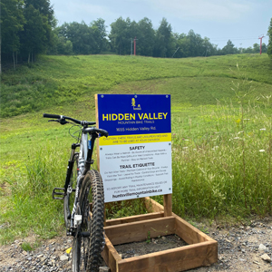 Hidden valley mountain online bike trails