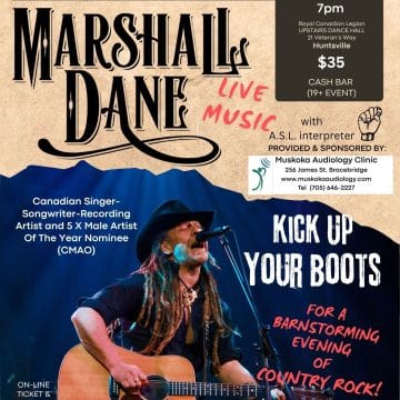Poster for concert